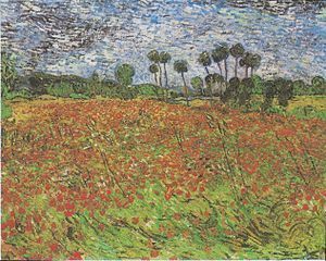 Van Gogh: Feld mit MohnblumenWikipedia